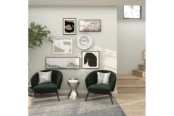 Silver 18" Metal Accent Table -Home Furniture 261301 silver metal accent table room 95