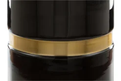 Round Gold + Black Accent Table -Home Furniture 261932 black metal accent table detail 51