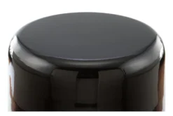 Round Gold + Black Accent Table -Home Furniture 261932 black metal end table detail 46 1