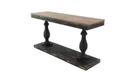 Black Traditional 59" Console Table -Home Furniture 262792 black wood sofa table material 76