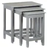 Grey Wash Set Of 3 Nestng Tables