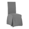 Charlotte Gray Slipcover Dining Chair