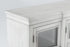 Martin 72" Server -Home Furniture 267408 white wood cabinet detail 44
