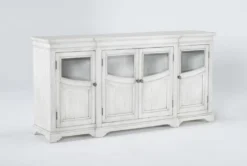 Martin 72" Server -Home Furniture 267408 white wood cabinet side 18
