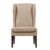 Edward Beige Wingback Dining Chair