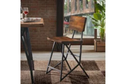 Ezra 24" Counter Stool -Home Furniture 267539 brown wood bar stool room 85