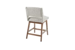 Ellison 25" Counter Stool -Home Furniture 267542 grey polyester bar stool back 82