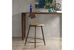Liam 24" Counter Stool 9 Liam 24" Counter Stool -Home Furniture 267545 brown wood bar stool room 85