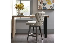 Arlette Camel 27" Swivel Counter Stool 13 Arlette Camel 27" Swivel Counter Stool -Home Furniture 267571 brown polyester bar stool room 85