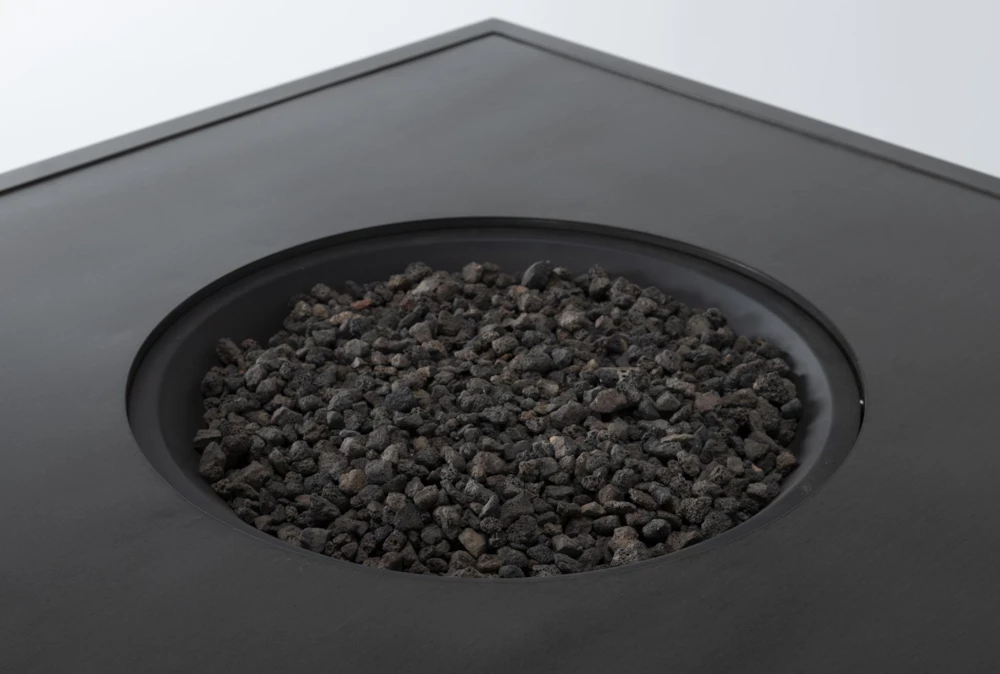 Capri 72" Outdoor Firepit Bar Table With Two Bar Tables 6 Capri 72" Outdoor Firepit Bar Table With Two Bar Tables - Image 6