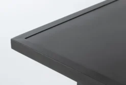 Capri 42" Outdoor Firepit Bar Table With Two Round Barstool -Home Furniture 267632 grey wicker bistropub table detail 44