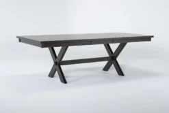 Pollie 72-90" Extension Dining Table -Home Furniture 267682 black wood dining table side 18