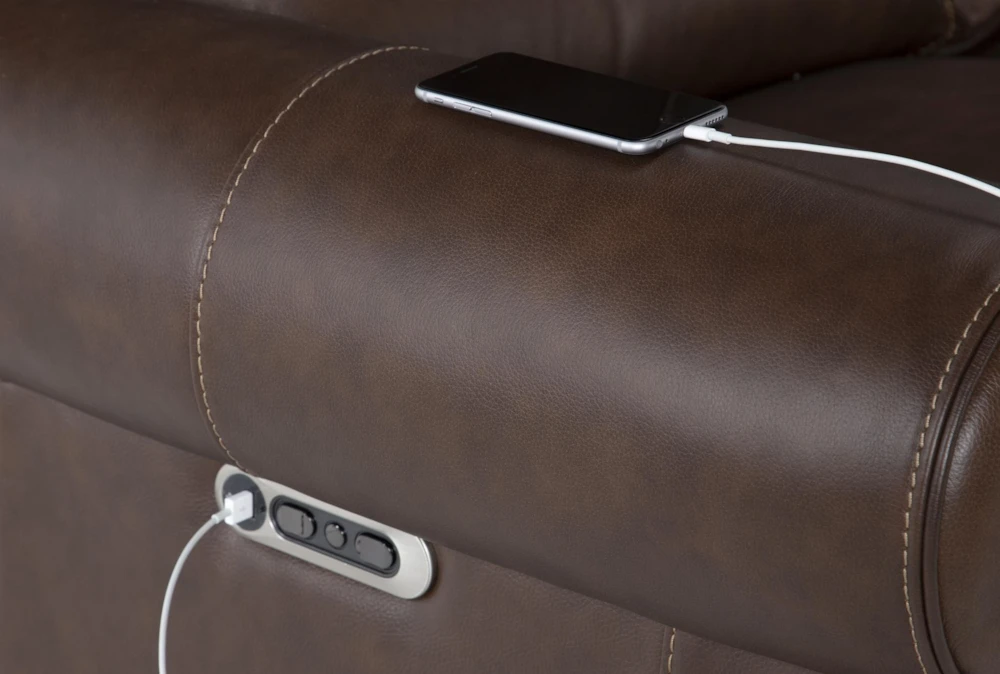 Thorsten Leather 65" Power Reclining Loveseat With Power Headrest & USB 6 Thorsten Leather 65" Power Reclining Loveseat With Power Headrest & USB - Image 6