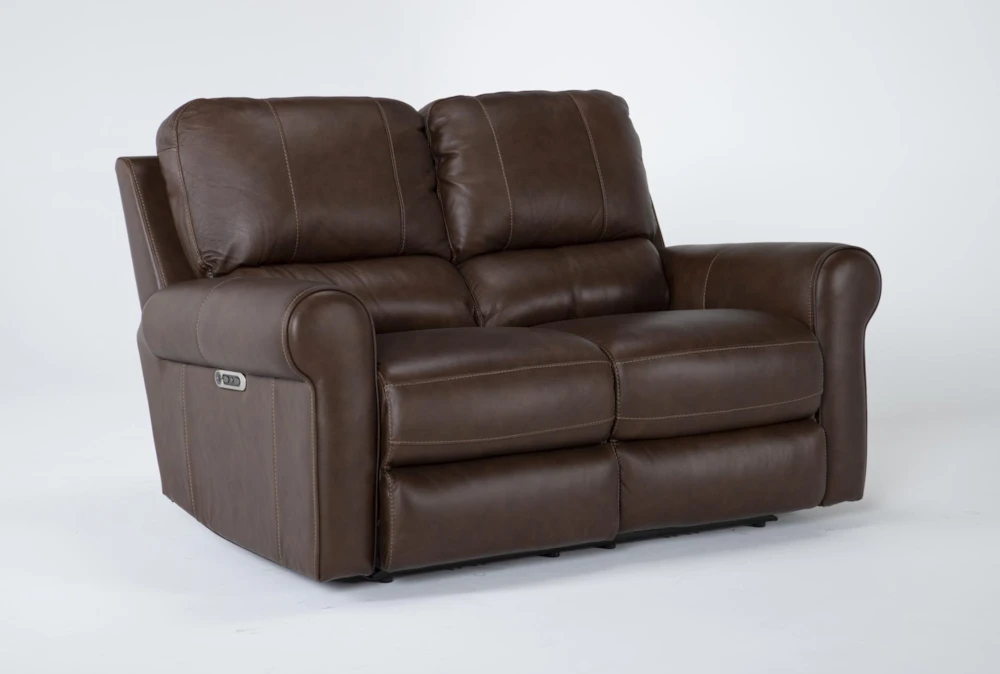 Thorsten Leather 65" Power Reclining Loveseat With Power Headrest & USB 2 Thorsten Leather 65" Power Reclining Loveseat With Power Headrest & USB - Image 2
