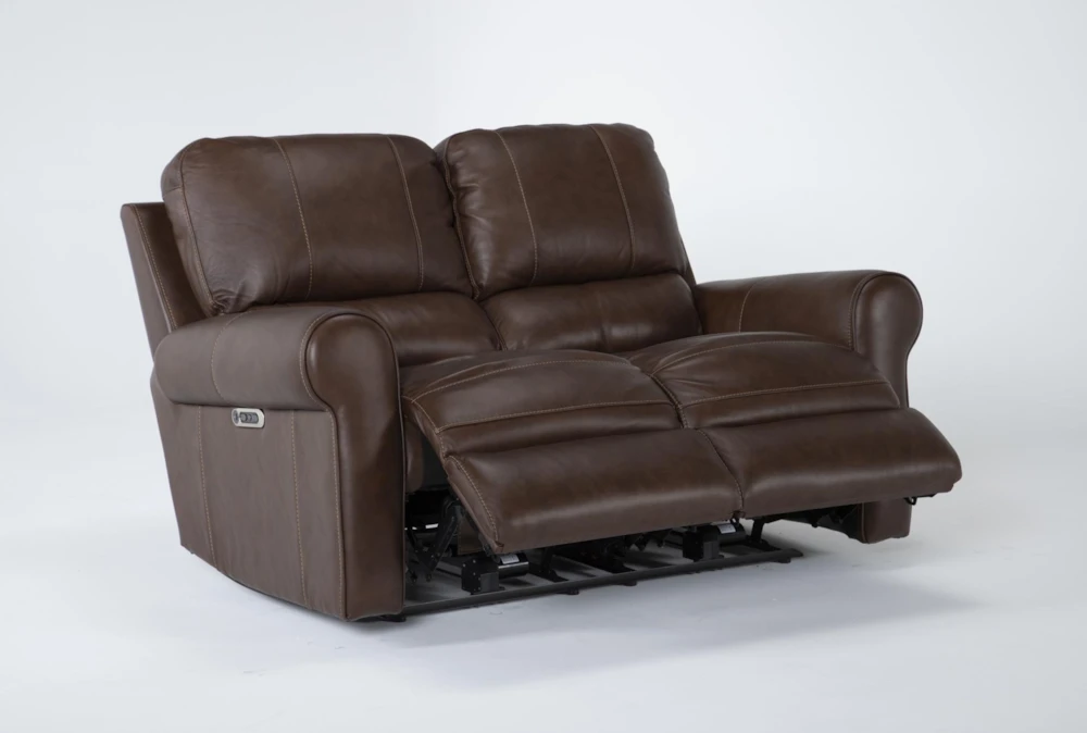 Thorsten Leather 65" Power Reclining Loveseat With Power Headrest & USB 3 Thorsten Leather 65" Power Reclining Loveseat With Power Headrest & USB - Image 3