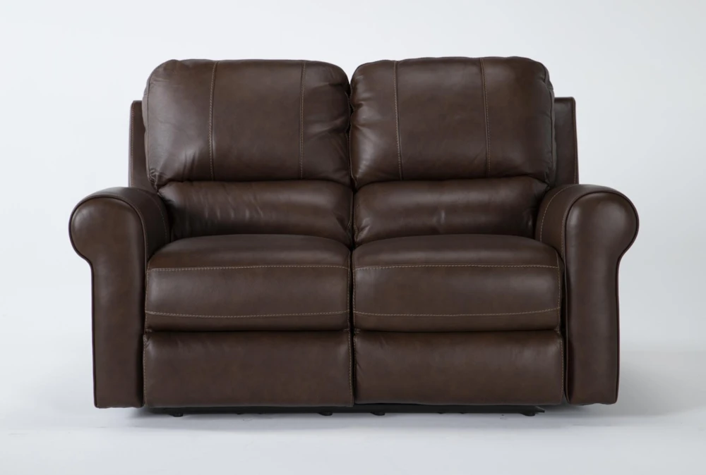 Thorsten Leather 65" Power Reclining Loveseat With Power Headrest & USB 1 Thorsten Leather 65" Power Reclining Loveseat With Power Headrest & USB