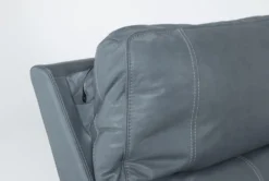 Watkins Blue Leather Power Cordless Recliner With Power Headrest & USB -Home Furniture 268123 detail 44