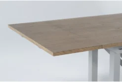 Ozzie 72-100" Extension Dining Table 18 Ozzie 72-100" Extension Dining Table -Home Furniture 268236 grey wood dining table detail 46