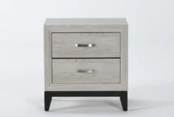 Finley White 25" Nightstand