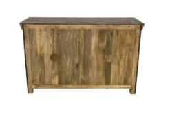 White Wash 4 Door Cabinet -Home Furniture 269399 white wood cabinet back 82