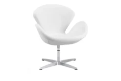 White Tulip Swivel Chair