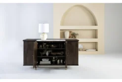 Brighton 68" Sideboard By Nate Berkus + Jeremiah Brent -Home Furniture 269680 brown wood buffet room 52