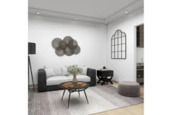 Traditional Espresso Brown Wood & Leather End Table With Drawer, Buckles & Decorative Studs -Home Furniture 270035 brown mdf accent table room 87