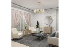 Metallic Gold Metal & Glass Nesting Accent Tables With Quatrefoil Grid Pattern-Set Of 3 33 Metallic Gold Metal & Glass Nesting Accent Tables With Quatrefoil Grid Pattern-Set Of 3 -Home Furniture 270046 gold metal accent table room 98