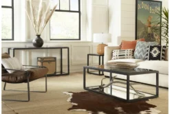 Ellis Glass Coffee Table With Storage -Home Furniture 270203 black glass coffee table room 85