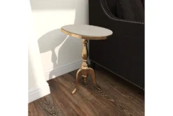 Traditional Aluminum And Stone Accent Table 22 Traditional Aluminum And Stone Accent Table -Home Furniture 270311 gold marble accent table room 88