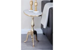 Traditional Aluminum And Stone Accent Table 17 Traditional Aluminum And Stone Accent Table -Home Furniture 270311 gold stone accent table room 85