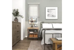 Industrial 3-Tiered Bracketed Wooden End Table 28 Industrial 3-Tiered Bracketed Wooden End Table -Home Furniture 270326 brown wood accent table room 95