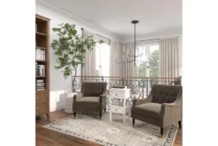 Matte White Wooden End Table With Drawers -Home Furniture 270330 white wood accent table room 88