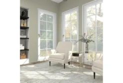 Metal And Glass Mirrored Circles End Table-Set Of 2 -Home Furniture 270334 gold metal accent table room 87