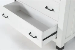 Wade Chest Of Drawers -Home Furniture 270367 white wood chest detail 44