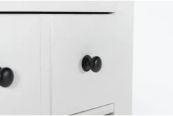 Wade Chest Of Drawers -Home Furniture 270367 white wood chest detail 45