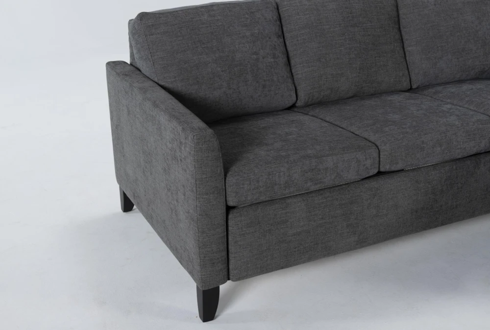 Mikayla Graphite 76" Queen Plus Sleeper With Reversible Chaise 5 Mikayla Graphite 76" Queen Plus Sleeper With Reversible Chaise - Image 5