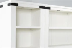 Wade 70" 4 Piece Entertainment Center -Home Furniture 271440 white wood media wallentertainment center detail 44