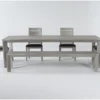 Sandi 104" Dining With Bench + Side Chair Set For 6