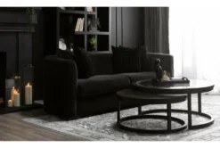 Leo 2 Piece Glass Nesting Coffee Table Set -Home Furniture 271468 brown wood coffee table room 47