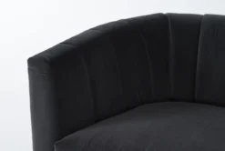 Audrey 45" Chair By Nate Berkus + Jeremiah Brent -Home Furniture 271485 grey fabric chair detail 44