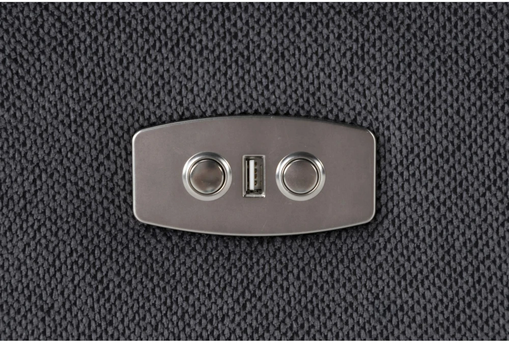 Ronan Steel Power Recliner With USB 4 Ronan Steel Power Recliner With USB - Image 4