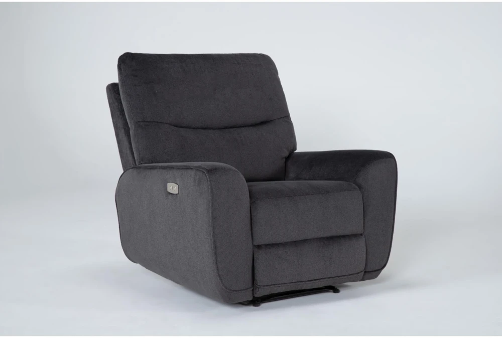 Ronan Steel Power Recliner With USB 2 Ronan Steel Power Recliner With USB - Image 2