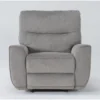 Ronan Oatmeal Power Recliner With USB