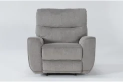 Ronan Oatmeal Power Recliner With USB