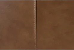 Theodore Honey Leather Ottoman -Home Furniture 272901 brown leather accent ottoman material 58