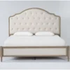 Deliah Queen Upholstered Platform Bed