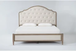 Deliah Queen Upholstered Platform Bed