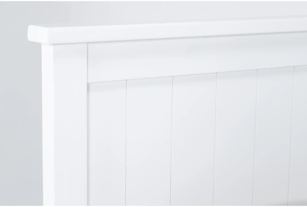 Mateo White Twin Panel Bed With Single 3 Drawer Storage Unit 6 Mateo White Twin Panel Bed With Single 3 Drawer Storage Unit - Image 6