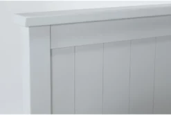 Mateo Grey Full Panel Bed With Single 3 Drawer Storage Unit -Home Furniture 274813 grey mdf bed detail 44